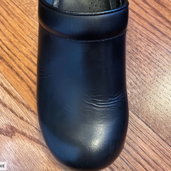 Dansko Professional Black Leather Clogs 39 - Picture 5 of 7